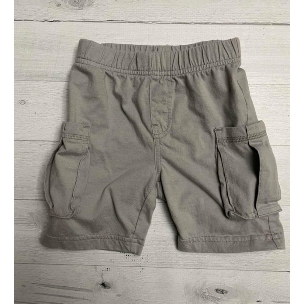 Tea collection baby boy grey shorts 12-18 months